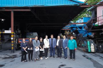 행정기획위원회 삼천리 연탄공장 현장방문