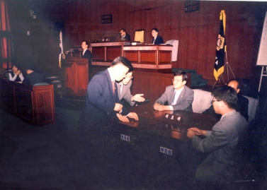 4대2기 의장단 선거