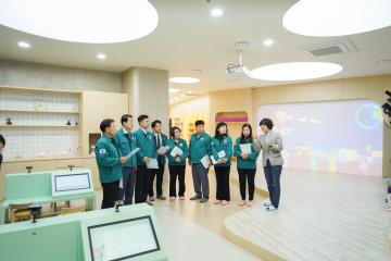 행정기획위원회,  아기사랑센터 소상공인지원센터 방문
