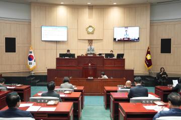 동대문구의회, 제341회 임시회 본회의