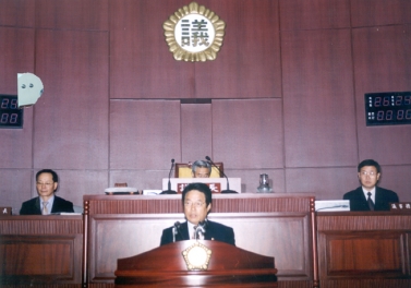 오순도 의원 구정질문