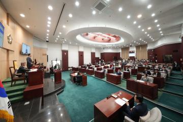 동대문구의회, 제358회 정례회 개회